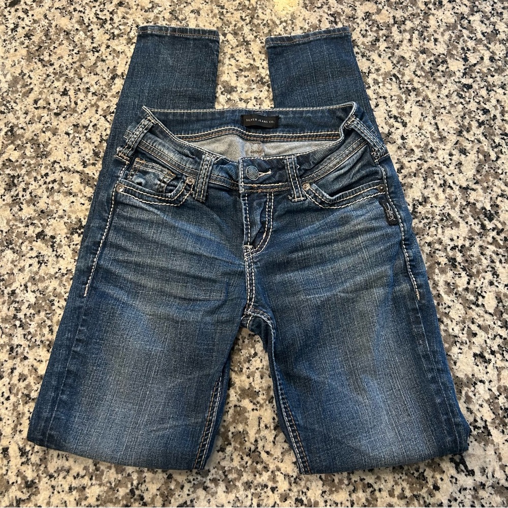 Silver Jeans Elyse Skinny 24x31